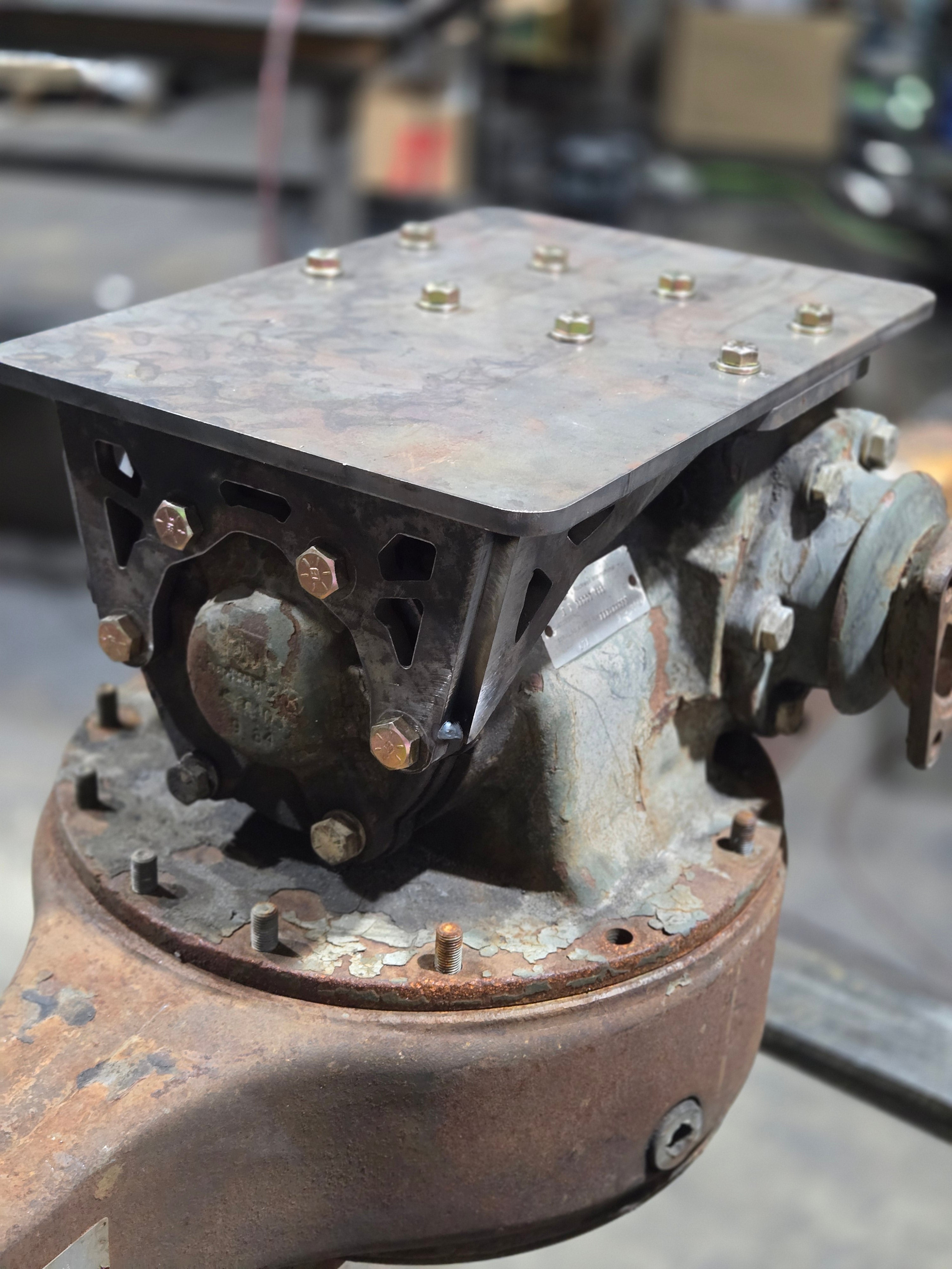 2.5 ton top hat short plate